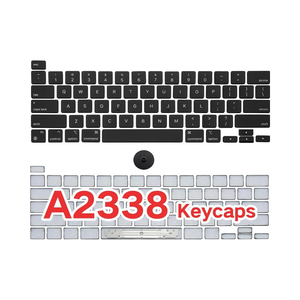 <strong>Keyboard</strong> <strong>Key</strong> Caps <strong>Replacement</strong> for MacBook Pro 13&quot; A2338 M1 2020 Keycaps with Removal Tool US UK EU RU FR SP - Product Image 1