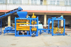 Máquina de fabricación de ladrillos de bloques huecos totalmente automatizada, línea de producción de bloques de cemento y equipo de fabricación de bloques de pavimentación, de tipo bloque - Product Image 4