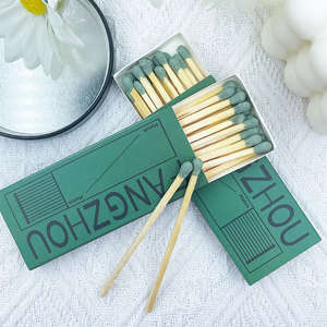 FZMATCH ahşap sopa 80B özel güvenlik matchbox koyu yeşil maçlar - Product Image 2