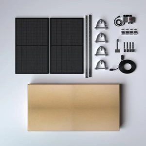 Fácil instalación 600W/800W Ip67 On-grid Tied Micro Inverter Mppt Kit de sistema solar para balcón Pwm controlador de iones de litio - Product Image 5