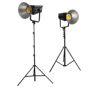 Video çekimi için 250W LED ışık 2800-6800K fotoğraf ışığı uzaktan kumanda sürekli çıkış aydınlatması kapaklı - Product Image 6