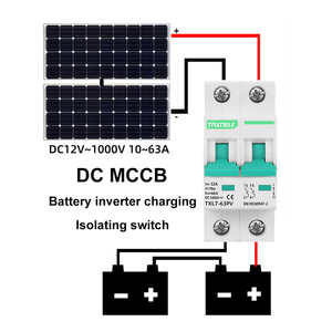 DC MCB Interruptor de batería Solar Mini disyuntor L7 2P 1000VDC Protección contra cortocircuitos 10A 16A 20A 25A 32A 40A 63A PV - Product Image 3