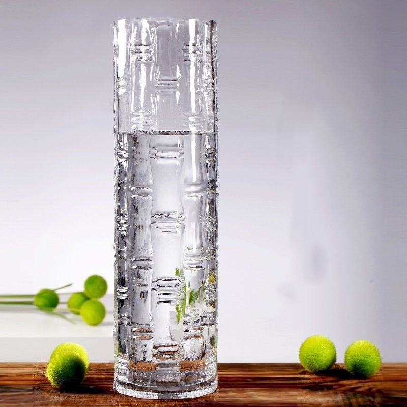 Factory Produced Wholesale Glass Flower Vase for Home Decor