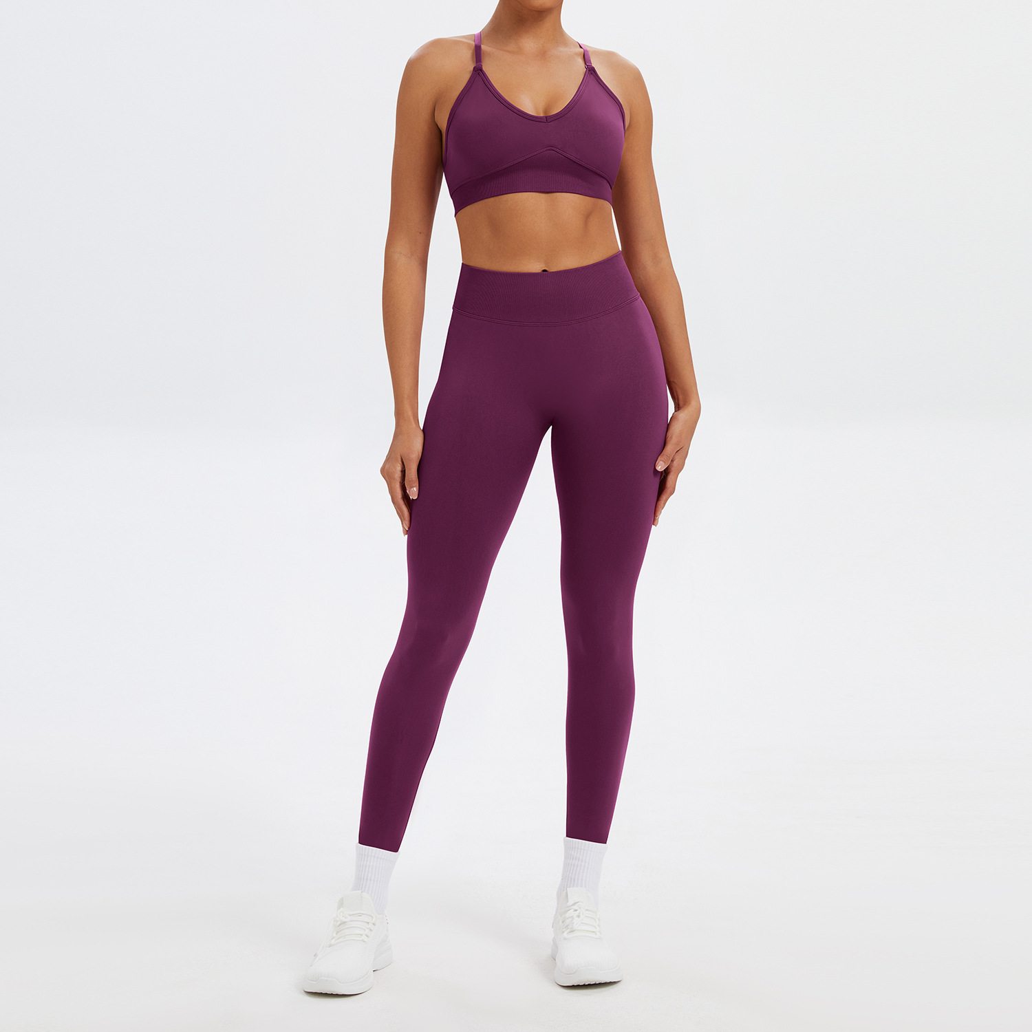 Midnight purple-bra and pants