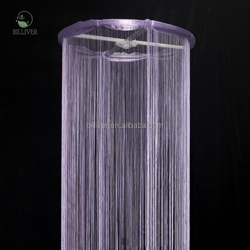 แหวนวงกลม D60CM + 2เมตรสายสีม่วงอ่อน