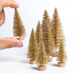 Mini Christmas <strong>Trees</strong> Desktop Decoration Sisal <strong>Trees</strong> Bottle Brush Small Pine <strong>Trees</strong> Christmas Decoration - Product Image 6