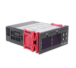 <strong>Digital</strong> <strong>Temperature</strong> <strong>Controller</strong> C/F Thermostat Relay 10A Heating/Cooling Thermoregulator Dual LED Display STC-3018 - Product Image 2
