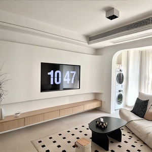 TV mobile moderno con sfondo personalizzato tutta la casa a parete intera All-<span class=keywords><strong>in</strong></span>-One per soggiorno libreria libreria da tavolo - Product Image 2