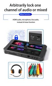 DIGICAST-conmutador de vídeo Gomix 4G 5G, dispositivo integrado de transmisión y transmisión, mezclador de vídeo - Product Image 3