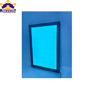 Đèn nền Acrylic ánh sáng Hộp <span class=keywords><strong>menu</strong></span> <span class=keywords><strong>Board</strong></span> hiển thị Anime RGB đầy màu sắc Slim bánh pizza LED ánh sáng khung hộp quảng cáo - Product Image 4