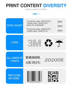 Faith Mini Inkjet Printer Printing Machine QR <strong>Code</strong> &amp; Barcode &amp; <strong>Images</strong> - Product Image 2