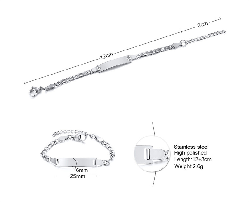 Bracelet enfant en argent 2