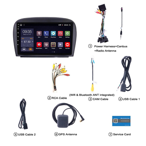 奔驰SL R230 2008-2010 QLED RDS汽车多媒体系统 - Product Image 5