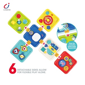 Chengji erken eğitim montessori bebek aktivite meşgul küp interaktif oyuncak 6 1 çok fonksiyonlu uzay dron hedron oyuncaklar - Product Image 4