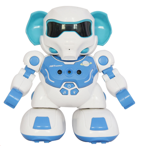 Mini Intelligente Programmierung Smart RC Roboter ABS Elektrische Kunststoff-Funks teuerung Spielzeug Licht funktion Lernspiel zeug für Kinder Geschenk