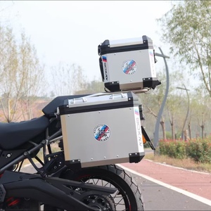 アルミ合金3ボックスセットBMW F900XRオートバイ用トップケースサイドとテールボックス収納用 - Product Image 6