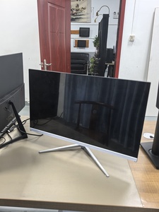 23.8英寸直发光二极管电脑游戏显示器IPS面板高清分辨率HDMI VGA输入超薄风格，适用于办公商务笔记本电脑