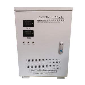 Fabrika doğrudan 10kVA SVC tek fazlı gerilim sabitleyici AC akım 220V LED Servo Motor kontrol 10kva tek kademeli regülatörü - Product Image 6