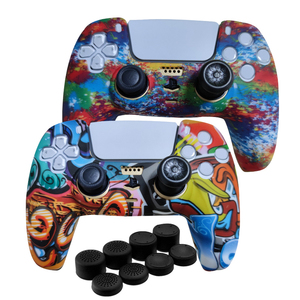 Für PS5 Game Controller Silikon hülle Schutzhülle aus weichem Gummi Shell Grip Für PS5 Gamepad Joystick Skin - Product Image 2