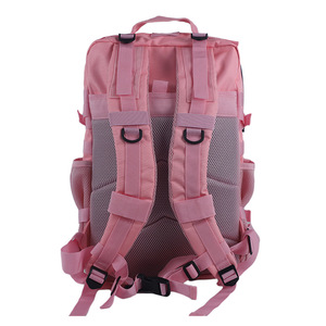 Unisex 45L camuflaje diseño Oxford impermeable poliéster Velcro Molles sistema ordenador capa intermedia portavasos mochila táctica - Product Image 6