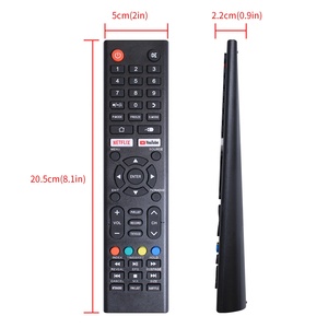 Netflix YouTubeボタン付きVIZIOTVリモコンLCDTVバッテリー駆動用ユニバーサル赤外線4ボタン - Product Image 2