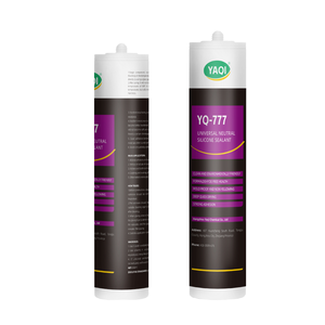 300ml trong nhà trang trí thủy tinh màu trắng xi măng dán Silicone Nhựa dính cho chế biến gỗ giao thông vận tải da con dấu - Product Image 1