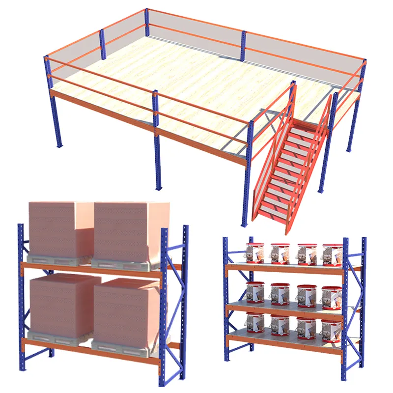 Scaffali pieghevoli impilabili del pallet pesante del magazzino scaffali del garage per lo scaffale della fabbrica dello scaffale di scaffalatura