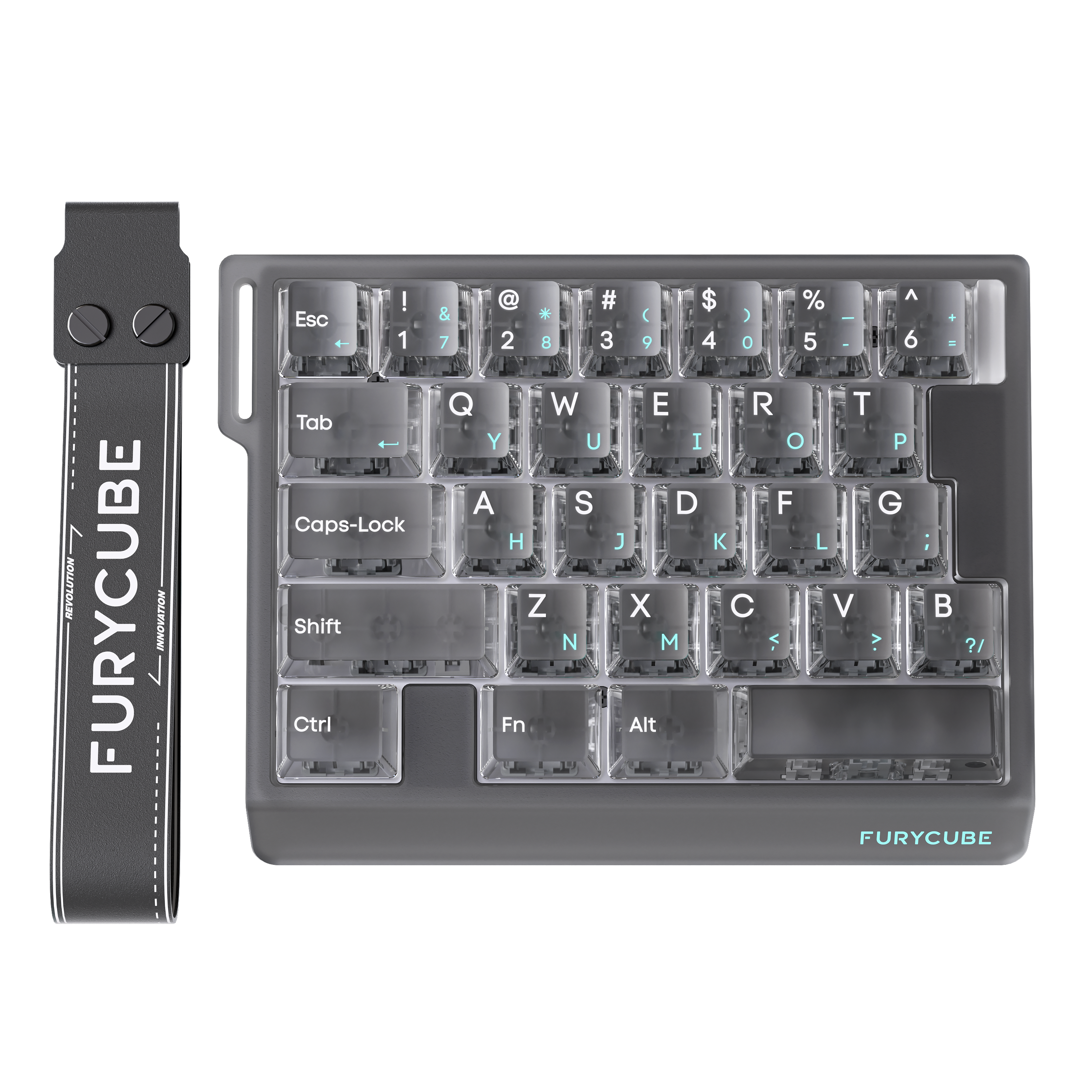 M30HE-Frosted and translucent gray