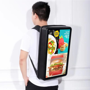 LCD dijital tabela sırt çantası Billboard reklam makinesi insan yürüyüş LCD sırt çantası - Product Image 1