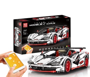 Форма King 13067 ICARUS Super Car Technic APP Программирование RC сборка электронная образовательная машина строительный блок - Product Image 1