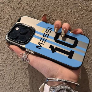 高度なカラーシルバーIMDレーザーサッカーUcky昇華PC携帯電話ケースiphone11 12 13 14 15 16/plus/pro/promax用 - Product Image 5