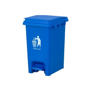 15 Litros 20 Litros 30 Litros Lixeira Reciclar Lixeira Lixeira de plástico com pedal Recipiente