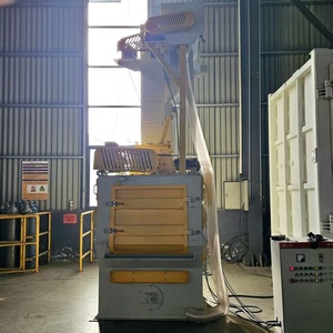 Q326 Tumble Belt Shot <strong>Blasting</strong> Machine <strong>Small</strong>-Scale Crawler Shot <strong>Blasting</strong> Machine Engine Motor Core Components for Deflashing