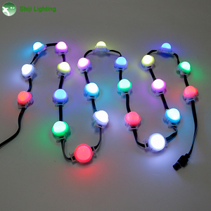 Shiji ไฟ LED UCS1903 30มม. แบบกลมสำหรับเทศกาลคริสต์มาสแบบถาวรไฟพิกเซล LED พิกเซลกันน้ำสำหรับกลางแจ้ง - Product Image 3