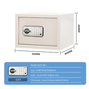 Guub G207-BK1防火防水家庭保险箱非常适合文件和金钱保护安全存储解决方案 - Product Image 5