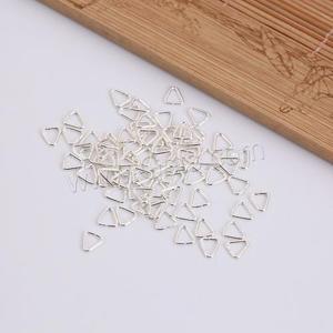 <strong>High</strong> <strong>Quality</strong> Plated DIY Triangle Brass Open <strong>Jump</strong> <strong>Ring</strong> for Jewelry Making More Colors for Choice 0.7x5.5mm 100PCs/Bag 1620618 - Product Image 4