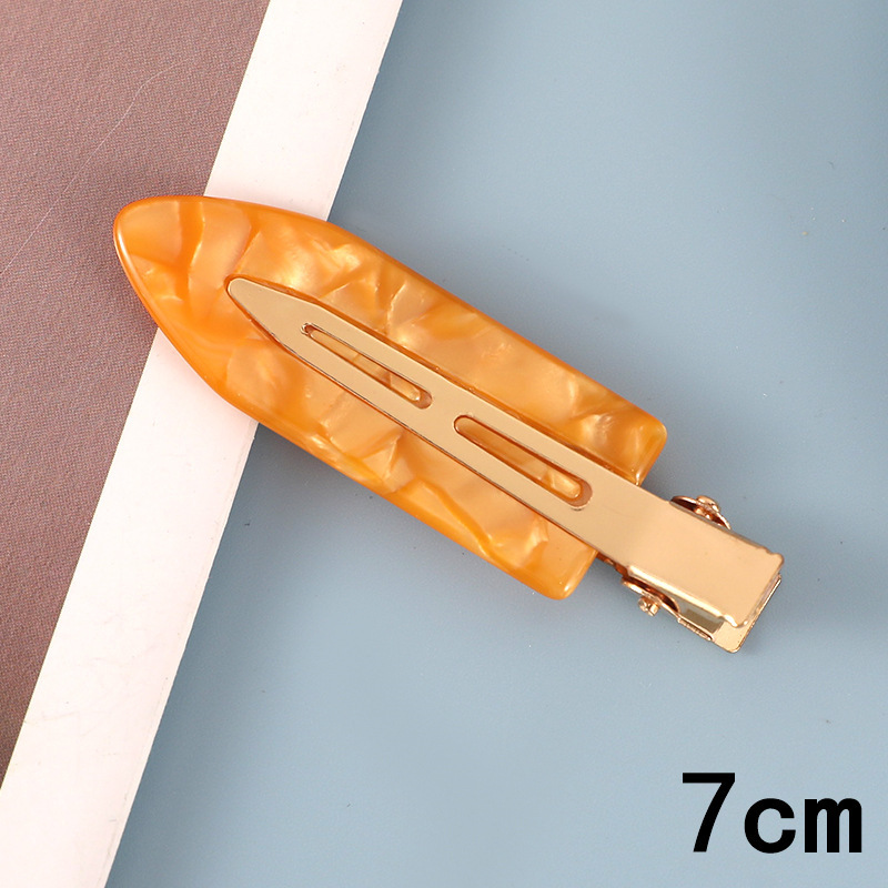 3 acetic acid 7cm seamless hair clip