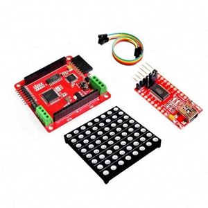 Voll farbige 8*8 LED RGB-Bildschirm treiber platine RGB-Punkt matrix