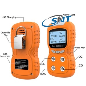 สต็อก PLT840 4 in 1 เครื่องตรวจจับ CO H2S O2 แบบพกพาเครื่องตรวจจับการรั่วแบบพกพา multi เครื่องตรวจจับก๊าซ IP65 - Product Image 3