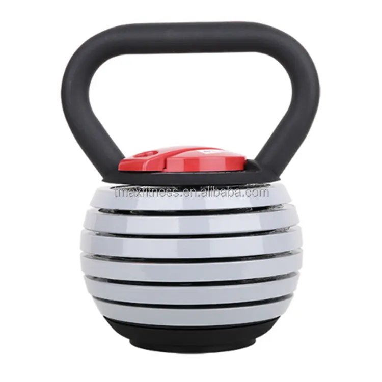 Kettlebell réglable à usage domestique en fonte, équipement de gymnastique, de fitness, de studio d'intérieur, commercial, usine, 20lb/40lb