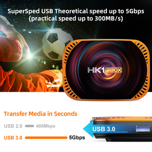 IHOMEMIX orijinal HK1 RBOX X4 Amlogic S905X4 Set Top Box Android 11 çift Wifi akıllı Tv kutusu H96 Max X4 ile uzaktan kumanda - Product Image 4