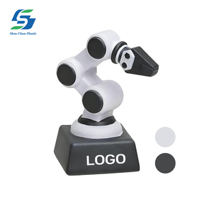 Groothandel Op Maat <span class=keywords><strong>Robot</strong></span> Arm Stress Bal Pu Foam Tech Stress Reliever Speelgoed Gedrukt Logo Relief Relief Relief Relief Relief Relief Relief Reliëf Relief - Product Image 1