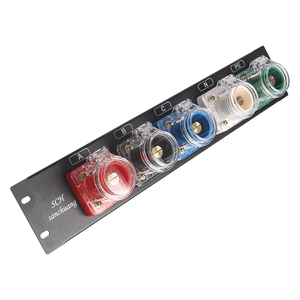 איכות גבוהה 5-ac זכר מצלמת מנעול מחבר 150a-600v עמיד למים נחושת עבור שקע חשמל לוח התקנה חשמל - Product Image 6