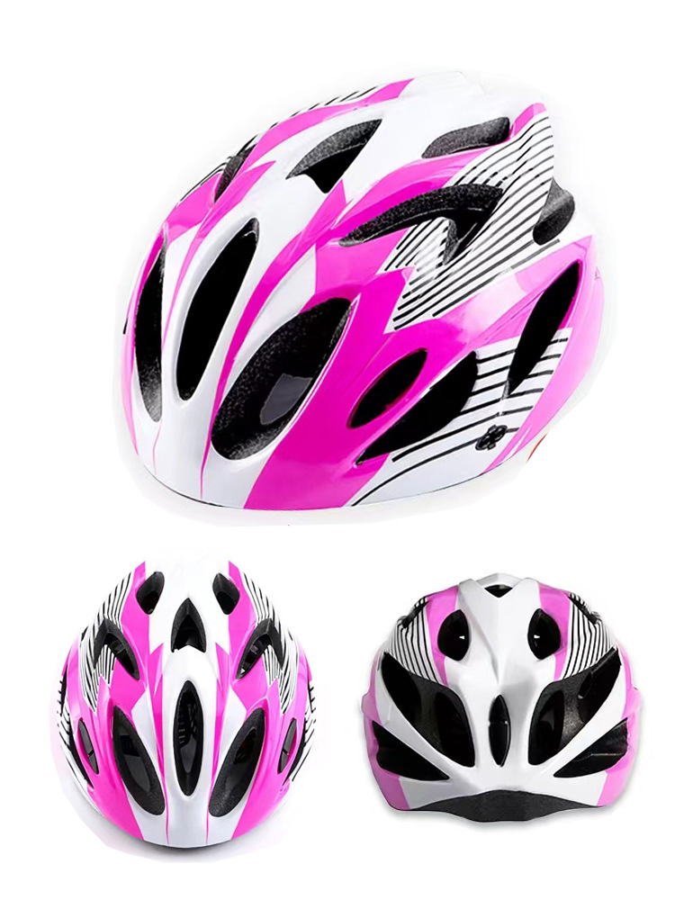 línea rosa y blanca