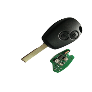 Per portachiavi auto Renault con telecomando a 2 pulsanti con telecomando a piastra diritta 206 embrione con Chip PCF7946 434 frequenza chiavi del veicolo usate - Product Image 1