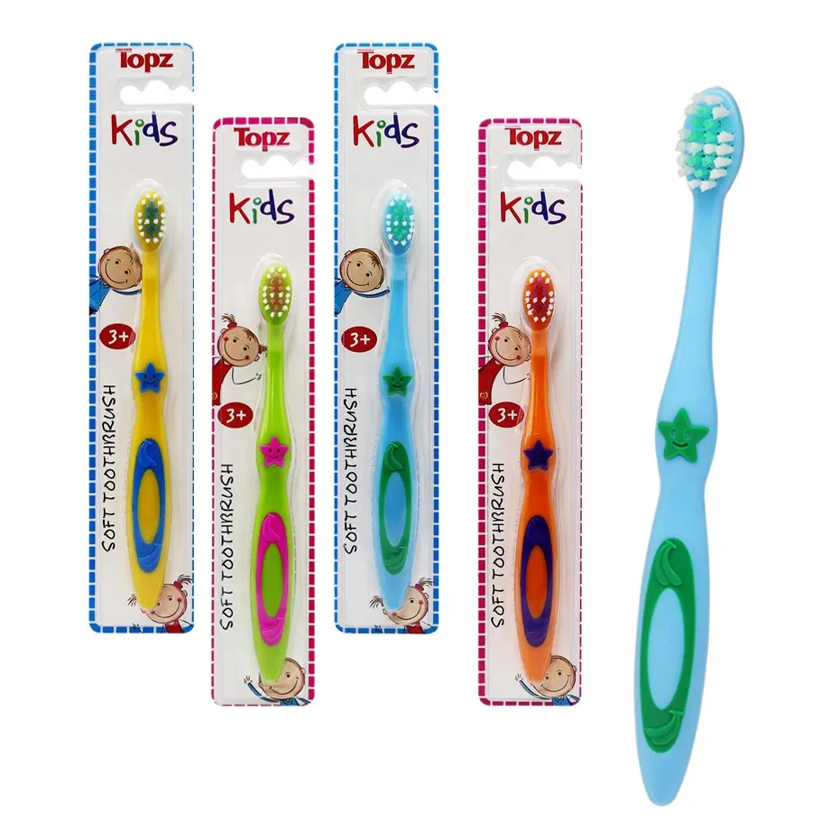 Brosse à dents pour enfants à poils doux brosse à dents manuelle pour enfants