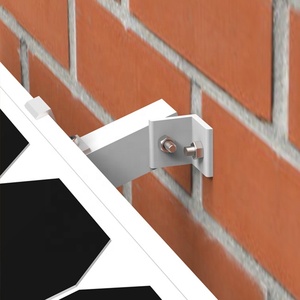 Parete solare Pv sistema di montaggio del pannello soluzione per progetti solari sulle facciate degli edifici - Product Image 6