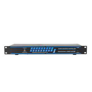 Professional 8 Channels Sequencer Power <strong>Controller</strong>