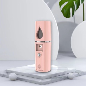 ナノサーマルミスト噴霧器フェイススチーマー水補充メーターポータブル充電式ポッケ