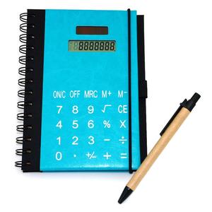 ISO9001 BSCI Audited Factory Smart Notebook mit Taschen rechner Stift Werbe geschenke für Schulkinder Kunden spezifisches Private Label Logo - Product Image 3